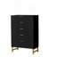 80 cm W Chest of 5 Drawers