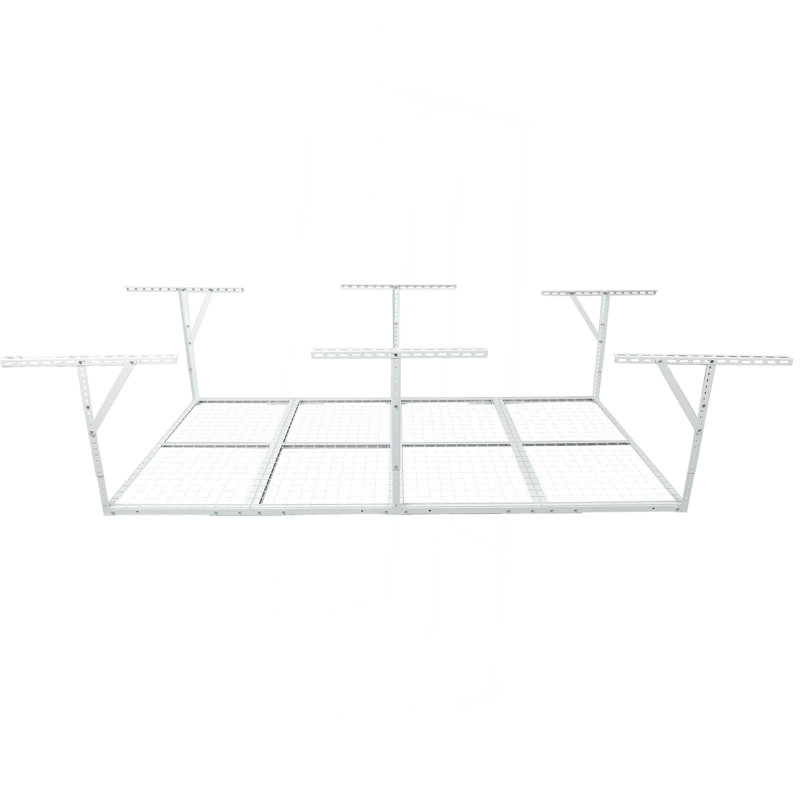 Support de rangement pour le garage 4X8ft, Blanc