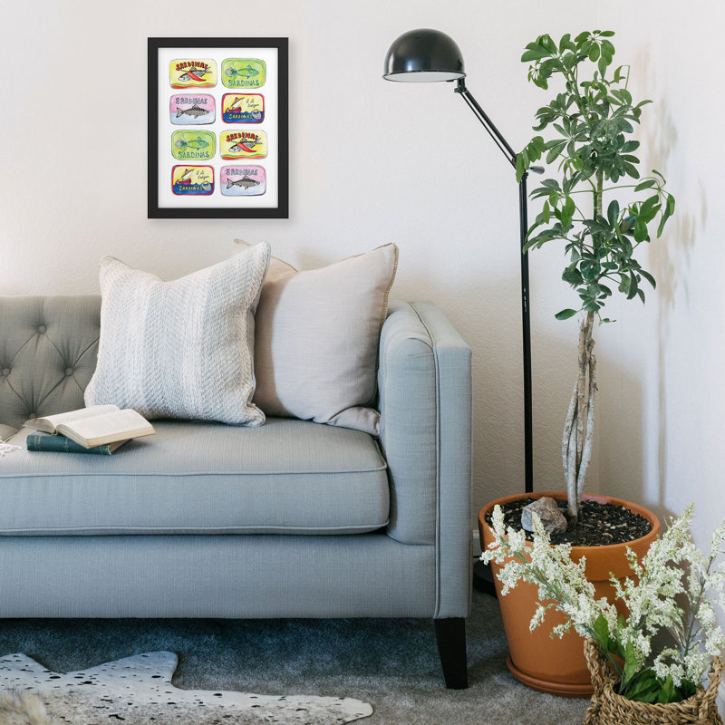 adrianne Sardinas Framed Poster, 16" H x 12" W