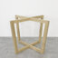 Shanay Oak Round Solid Wood Dining Table-2084188666-2084188671