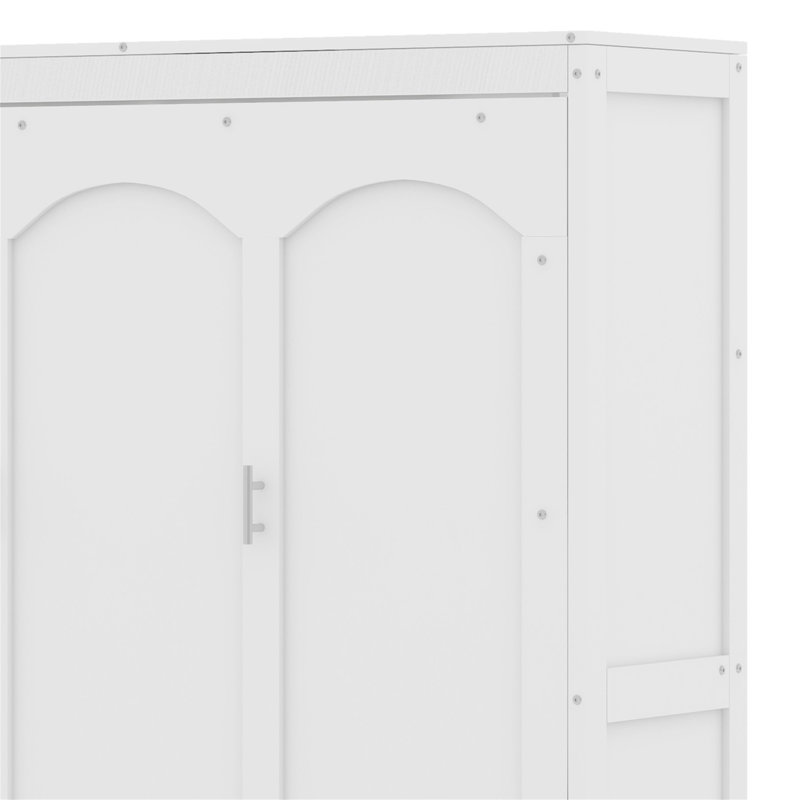 Lit escamotable mural avec tablettes Murphy