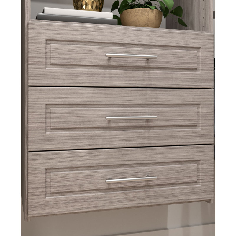 Corner System Can Be Cut to Fit Your Space, Weathered Gray