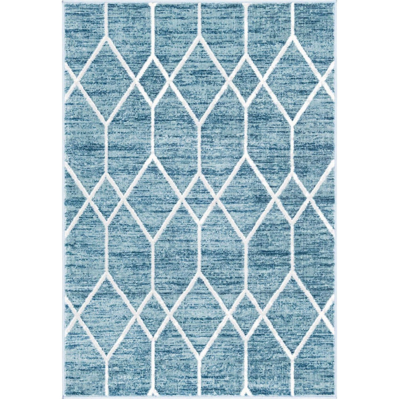 Tapis contemporain Clidy, Rectangle 4 pi x 6 pi