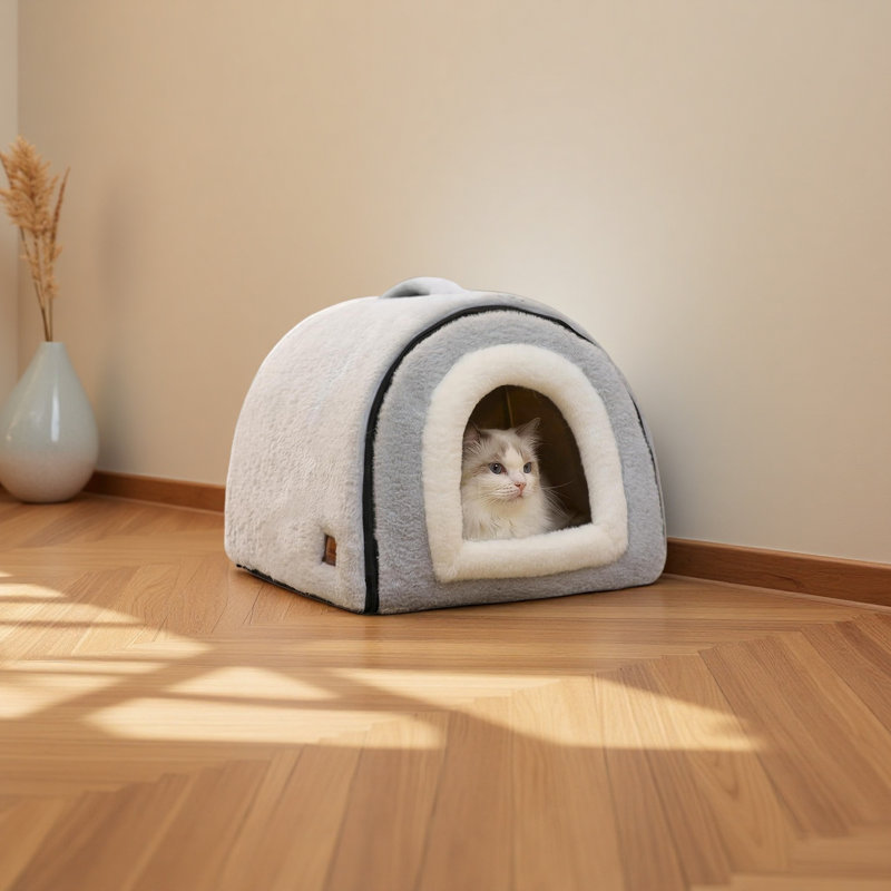 Lit pour chat pour chats d'intérieur, Grey