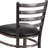 Brixton Hercules Series Ladder Back Metal Restaurant Barstools-21223160-49305575-49305572