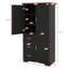 Armoire de rangement haute et spacieuse avec tiroirs et portes-78716038