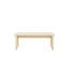 Pace Wood Bench, Scandinavian design, made in Europe, FSC certified wood.