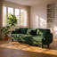 Canapé 3 places en tissu bouclé Urban Arm l 109,4 po x P 35,8 po x H 35 po-129381676-129381677