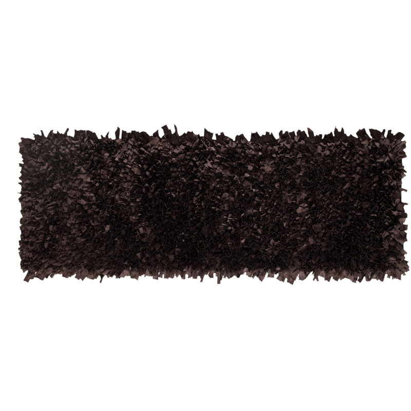 Tapis à poils longs en jersey 80% polyester / 20% coton Bella Premium, Tapis de couloir 2 pi x 6 pi