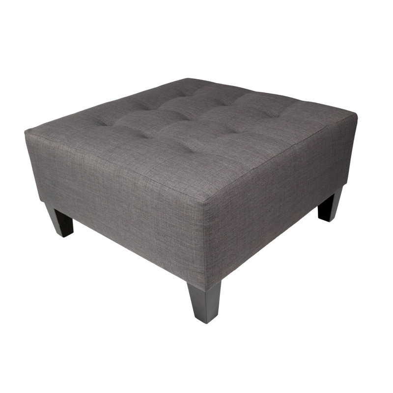 Repose-pieds cocktail Labelle, Teinte gris-rouge