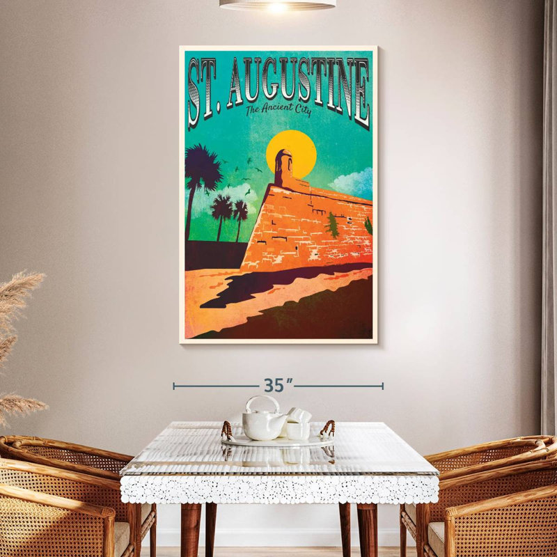 St. Augustine Ancient City, 51" H x 34" W