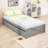 Twin Storage Platform Bed with Drawers-90697759
