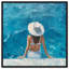 Art moderne de plage sur toile au bord de la piscine par Art Remedy-107727799-134041475