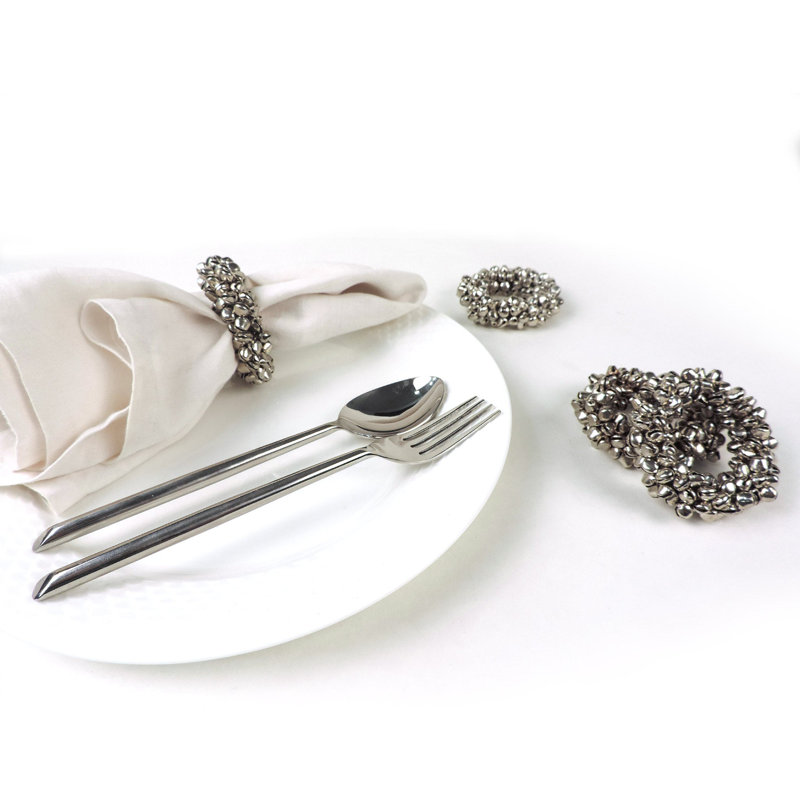 Rond de serviette, Argent antique