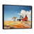 Cadre flottant noir