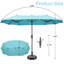  Parasol de patio 13 pi avec base-2114212600