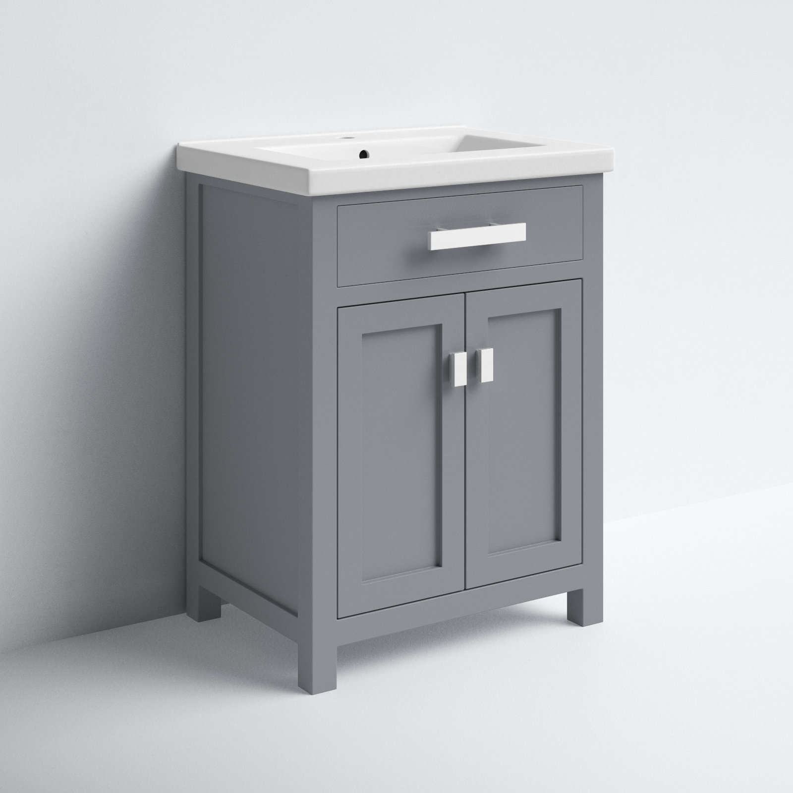Caitlyn 24'' Single Bathroom Vanity, Cashmere Grey
