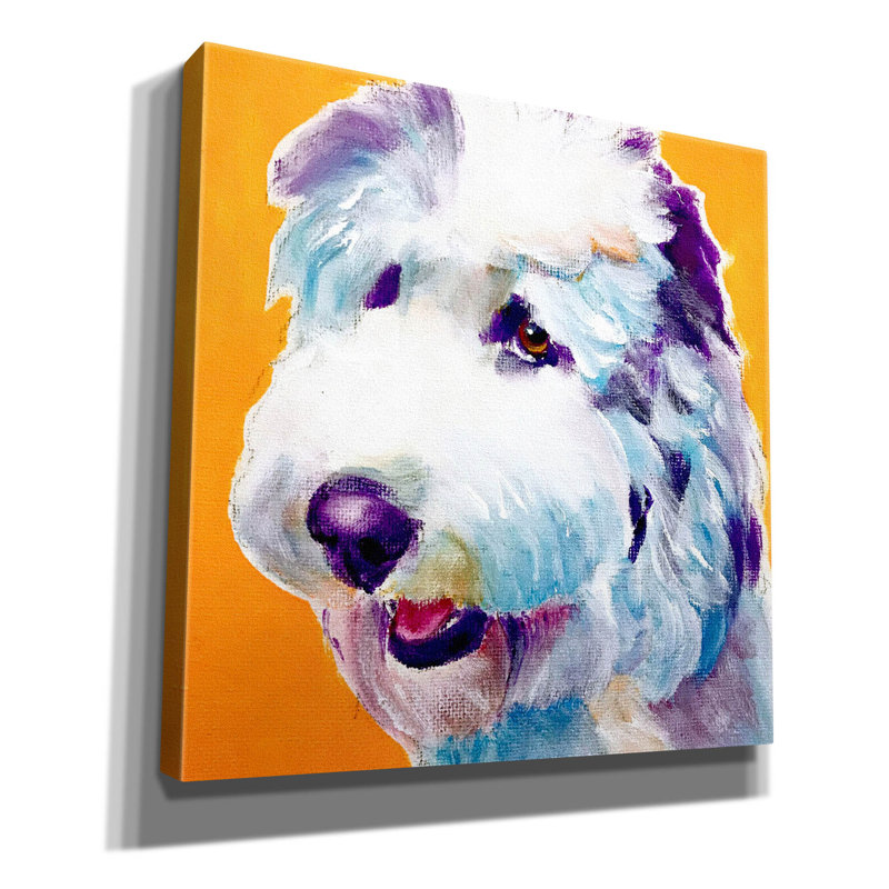 «Doodle - Boogie» par Dawg Painter, H 37 po x l 37 po x P 1,5 po