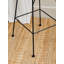 Counter Stool with Metal Frame