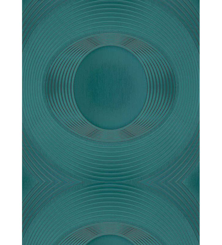 Rouleau de papier peint géométrique l 33 pi x l 21 po Royce, Vert clair