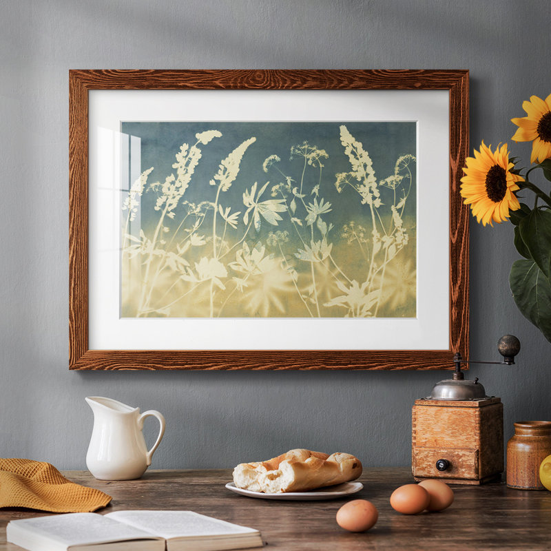 Solstice Lupin - reproduction d'un seul cadre photo sur toile, Érable, H 18 po x l 26 po x P 1,5 po