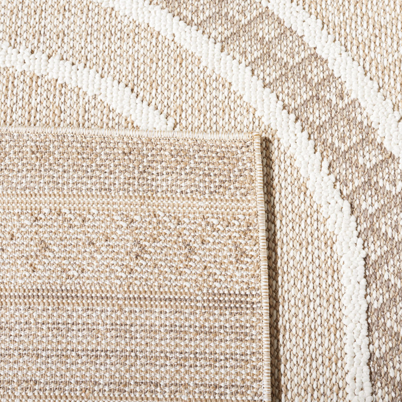 Feflibai Performance Geometric Rug, Rectangle 5'3" x 7'6"