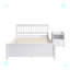 Cadre de lit double avec table de chevet Alberich-88087933