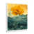 Cadre simple blanc, bois massif
