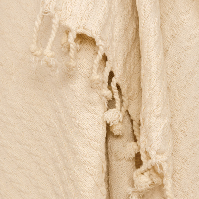 Throw Blanket, Ivory