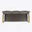 HAMPTON WOOD + WICKER 3 SEATER