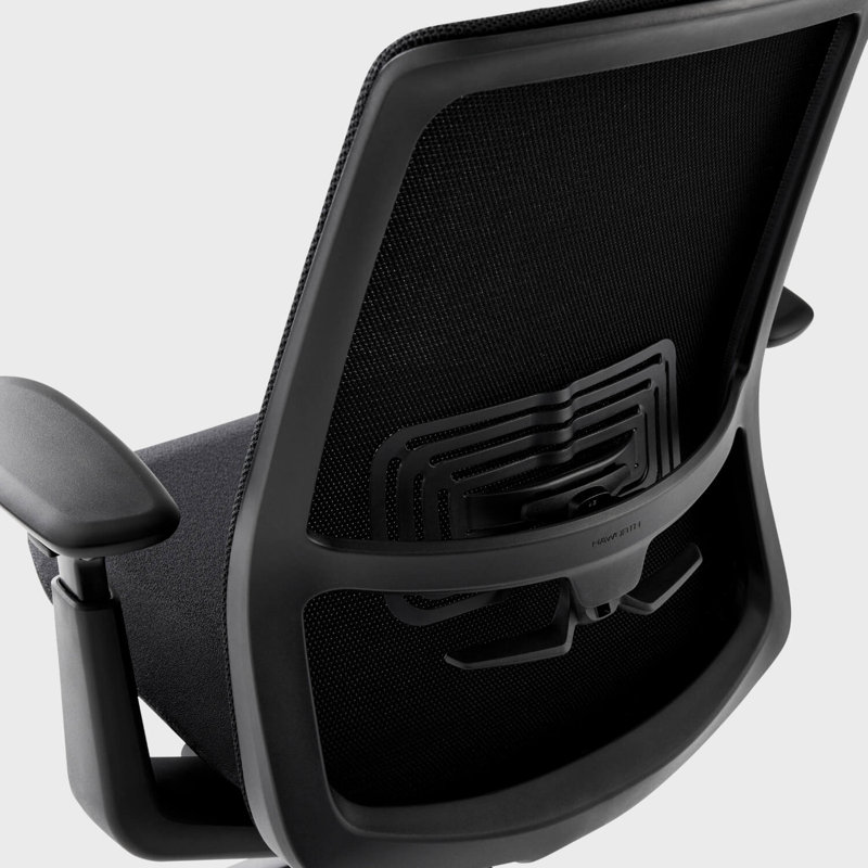 Haworth Soji Mesh Ergonomic Task Chair, Coal