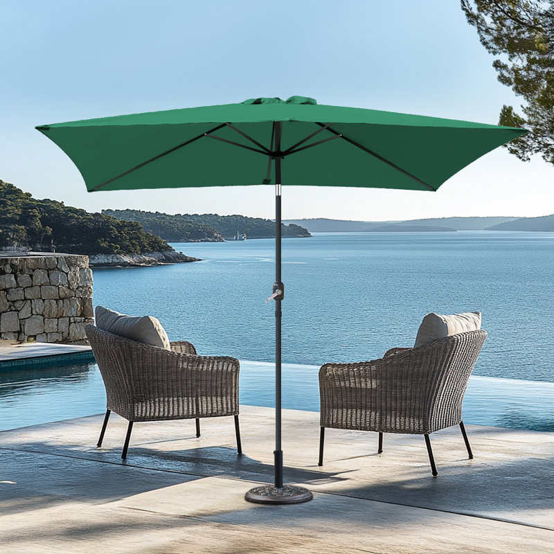 300cm Market Parasol, Green