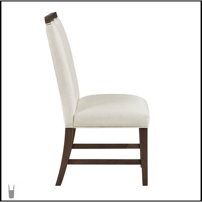 Ensemble de salle à manger moderne extensible avec 6 chaises rembourrées beiges, table en bois durable et base d'appoint métallique pour des repas élégants