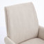 Chaise de bureau rembourrée avec base en métal doré, chaise de bureau pivotante réglable-1189806670
