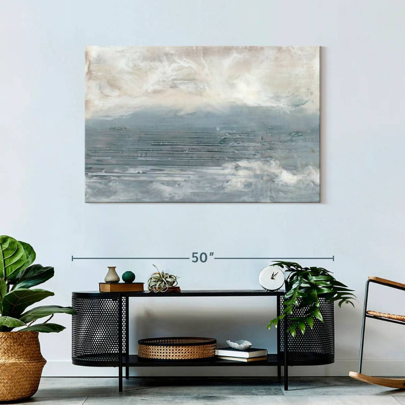 Avery Pale Blue I, 30" H x 45" W