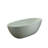 71'' Freestanding Soaking Bathtub, Turquoise Solid Surface, Resin Stone, Easy To Install, - Stain Surface Stone Non Permeable, Smooth And Rounded, Comfortable Bath