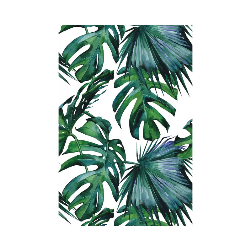 «Classic Palm Leaves», impression sur toile tendue, H 40 po x l 26 po x P 1,5 po