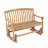 Cynthia Teak Outdoor Glider Bench