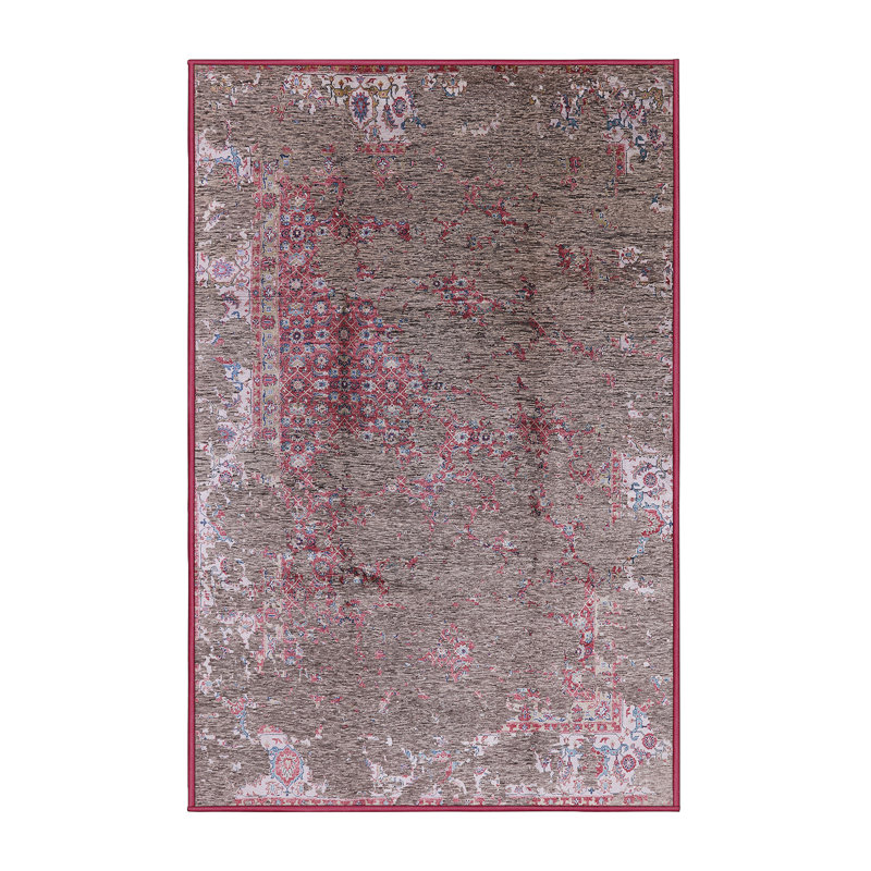 Huntsberry Oriental Indoor Rug, Rectangle 5' x 8'