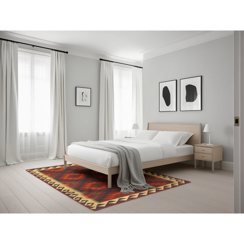 Southwestern Indoor Rug, Rectangle 5' x 7'