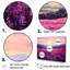 «Bloomed Flower Horizons At Sunset I», ensemble d'art mural sur toile fleur-503534514-503534508