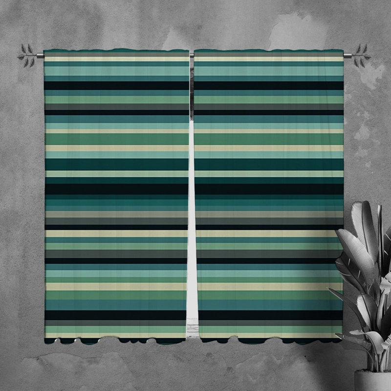 Paire de rideaux obscurcissant en polyester Tred, L 20 po x L 61 po