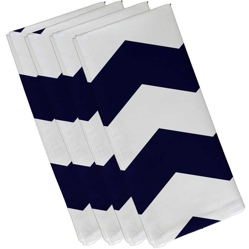 Serviette Pemma, Bleu marine, L 18 po x L 18 po