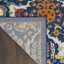 Tapis oriental bleu marine / jaune / blanc Whiteley-329700493