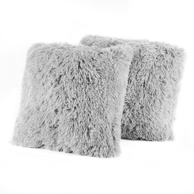Coussin en fausse fourrure très douce et confortable