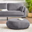 Puchta Luxury Velvet Extra Large Footstool - Simple Flat Top Cushion Pouffe with Hidden Feet-1983531566
