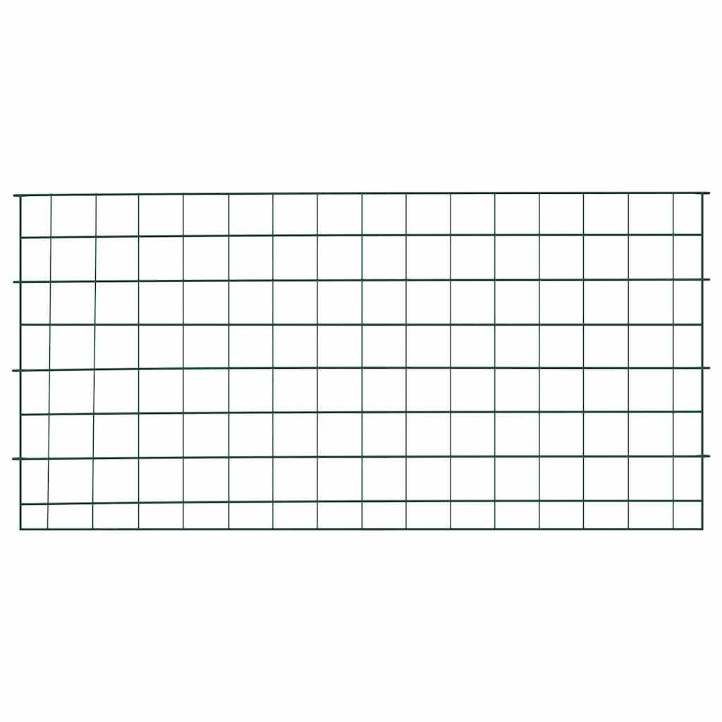 50cm H x 100cm W Steel Border Fencing Included
