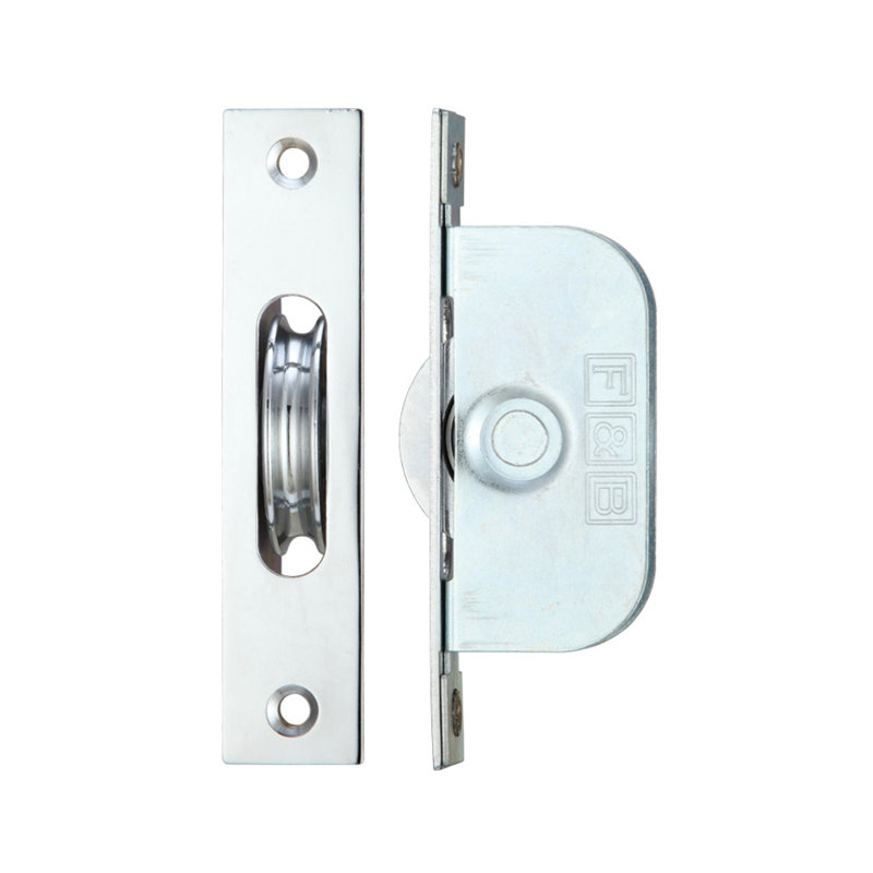 Ball Bearing Pulleys, Polished Chrome