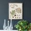 Feuilles et baies sur toile de qualité supérieure - prêt à accrocher-209714101