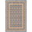 Tapis Harlowe traditionnel de style persan audacieux, bleu marine, ivoire, or, vert et rose, lavable en machine, antidérapant, à poils courts, pour l'intérieur et l'extérieur, adapté aux animaux domestiques, idéal pour le salon, la chambre, la salle à manger, l'entrée, le couloir ou le bureau.-1088083879